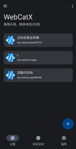 WebCat 代码编辑界面